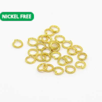 4mm Jump Rings – Gold Tone