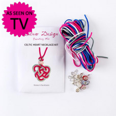 Celtic Heart Necklace Kit - Makes 6