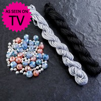 Globes Twisted Knot Bracelet Kit - Makes 6