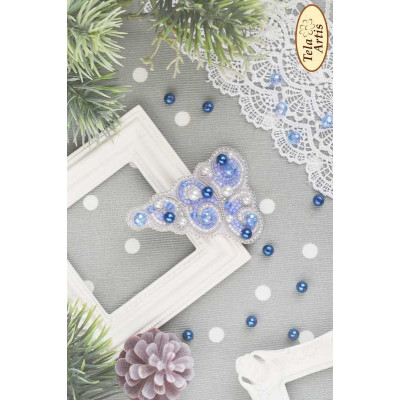 Bead Art Brooch Embroidery Kit - Frosty Tree Bead Art Brooch Embroidery Kit - Frosty Tree