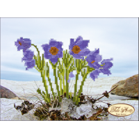 Bead Art Kit - Small Blue Flower