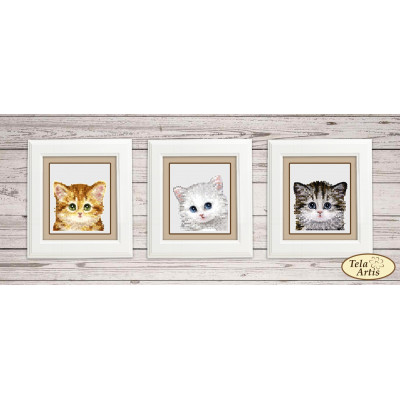 Bead Art Kit - Miniature Kittens Collection