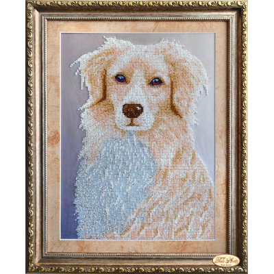 Bead Art Kit - Golden Retriever