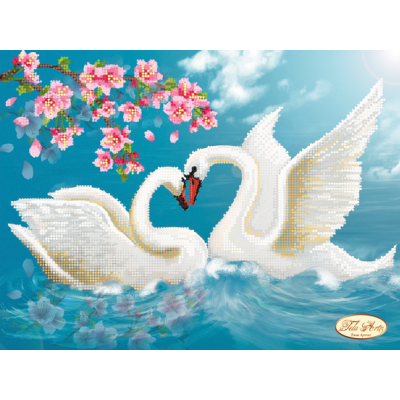 Bead Art Kit - Swans
