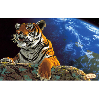 Bead Art Kit - Space Tiger