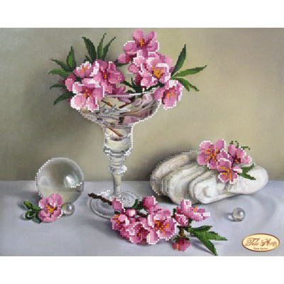 Bead Art Kit - Martini Flower