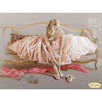 Bead Art Kit - Pink Dress Ballerina (2)