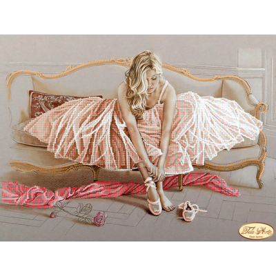 Bead Art Kit - Pink Dress Ballerina (2) Bead Art Kit - Pink Dress Ballerina (2)