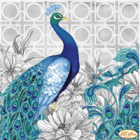 Bead Art Kit - Majestic Peacock