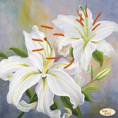 Bead Art Kit - Openwork Lilies Bead Art Kit - Openwork Lilies