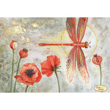 Bead Art Kit - Red Dragonfly