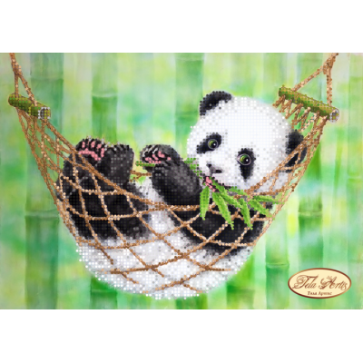 Bead Art Kit - Panda in a Hammock