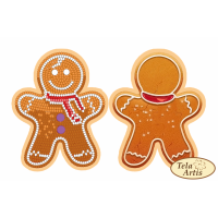 Bead Art Bauble Kit - Gingerbread Man Bead Art Bauble Kit - Gingerbread Man
