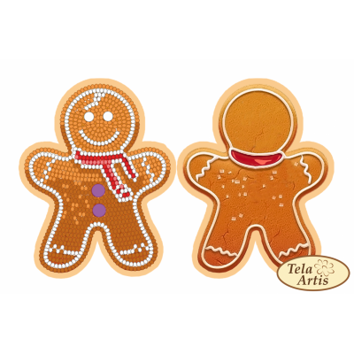 Bead Art Bauble Kit - Gingerbread Man