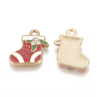 Christmas Boot Charm - Pack of 2