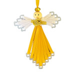 Gold Ribbon Angel Decoration Kit - Makes 6 Gold Ribbon Angel Decoration Kit - Makes 6