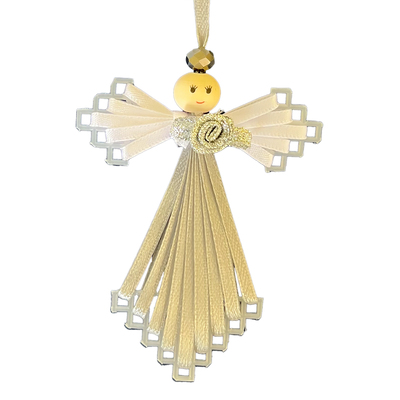 Silvar Ribbon Angel Decoration Kit - Makes 6