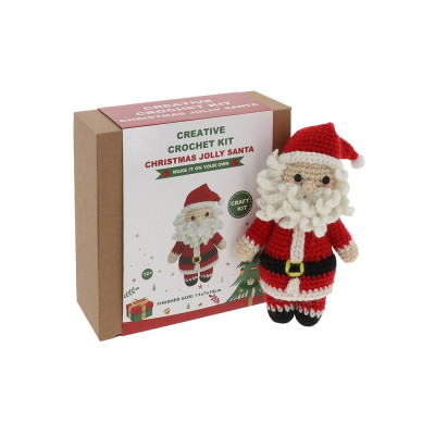 Crochet Kit - Jolly Santa 