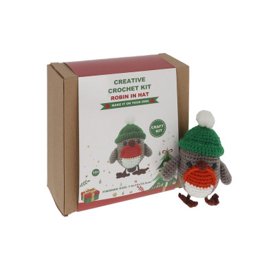 Crochet Kit - Christmas Robin Crochet Kit - Christmas Robin