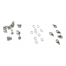 6mm Bell Closure Pack – Silver Tone
