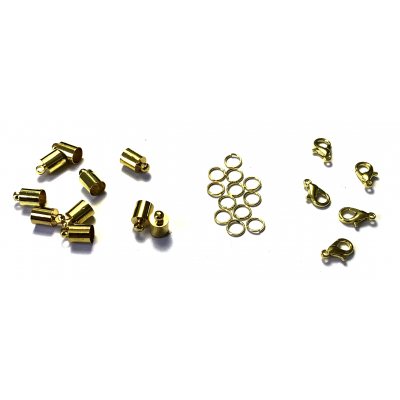 6mm Bell Closure Pack – Gold Tone
