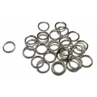12mm Jump Rings - Silver Tone