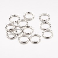 12mm Jump Rings - Silver Tone 12mm Jump Rings - Silver Tone