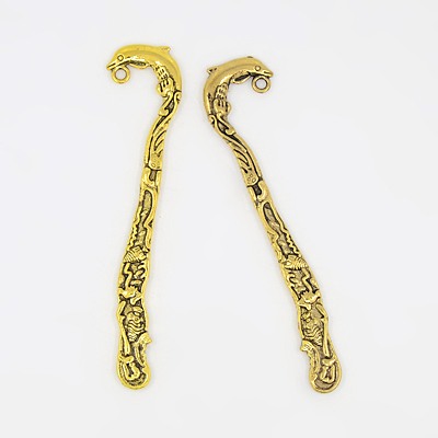 Bookmark Dolphin - Gold Tone