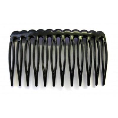 Plastic Hair Combs - Black Plastic Hair Combs - Black