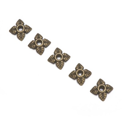 Bead Caps - Antique Bronze