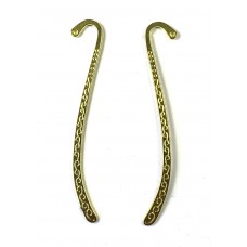 Bookmark Patterned - Gold Tone