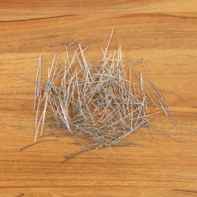 50mm Headpins - Pack of 250 - Silver Tone