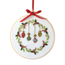 Embroidery Kit - Baubles  