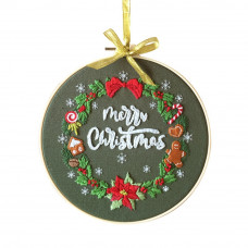 Embroidery Kit - Merry Christmas 