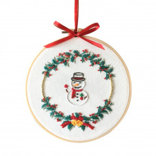 Embroidery Kit - Snowman 