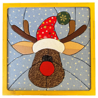 Kinusaiga Christmas Art - Reindeer Kinusaiga Christmas Art - Reindeer