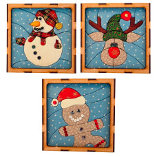 Triptych Kinusaiga Art Kit - Christmas Triptych Kinusaiga Art Kit - Christmas