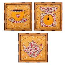 Triptych Kinusaiga Art Kit - kitchen Triptych Kinusaiga Art Kit - kitchen