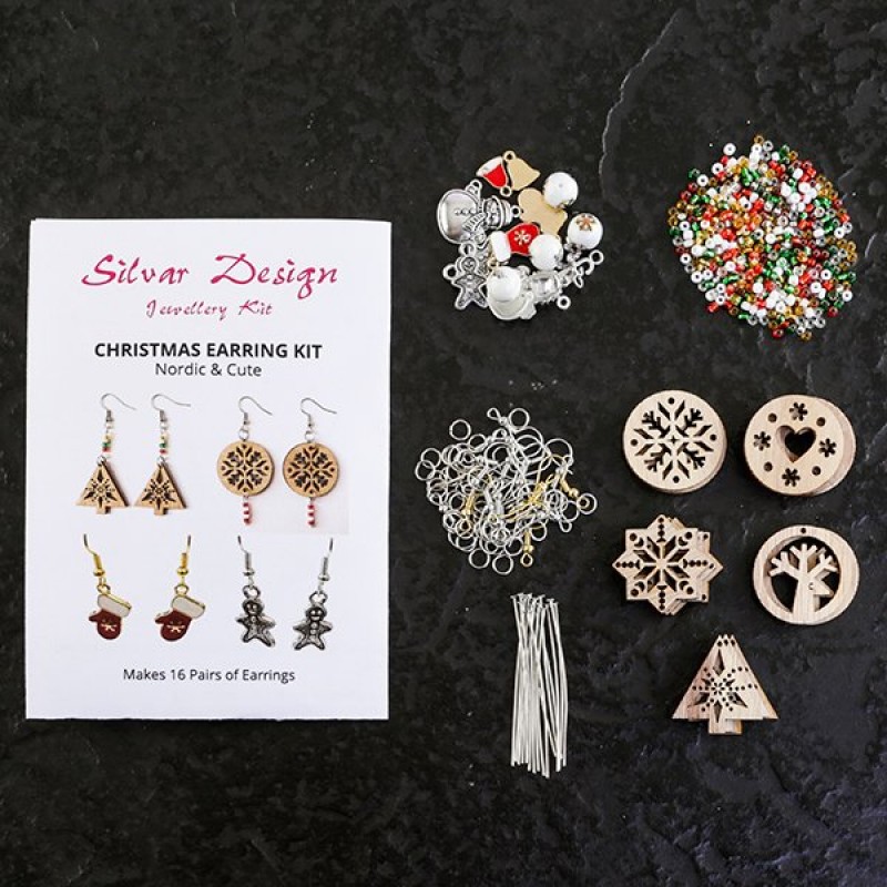Christmas Earring Kit Nordic & Cute