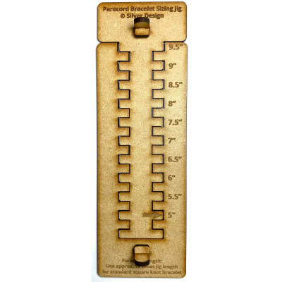 Paracord Sizing Jig Paracord Sizing Jig