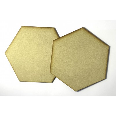 MDF - Large Hexagon (2 Pack)