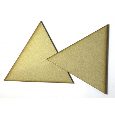 MDF - Large Triangle (3 Pack)