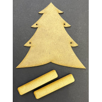 MDF Christmas Tree Embellishment