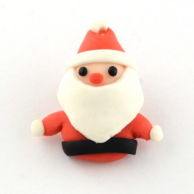 Polymer Clay Santa Claus
