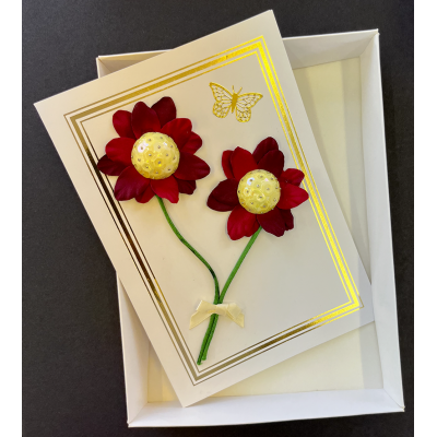 Pinflair Flower Petals Greetings Card Workshop