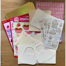 3D Cupcake Card Kit