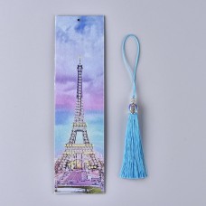 Rhinestone Art Kit - Eiffel Tower Bookmark 