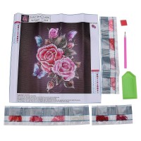 Rhinestone Art Kit - Butterfly and Flowers 