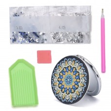 Rhinestone Art Kit - Mandala Round Mirror