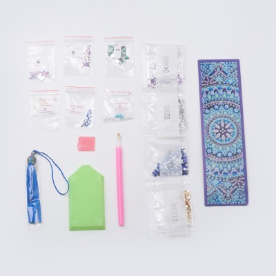Rhinestone Art Kit - Moroccan Inspired Tassel Bookmark Rhinestone Art Kit - Moroccan Inspired Tassel Bookmark